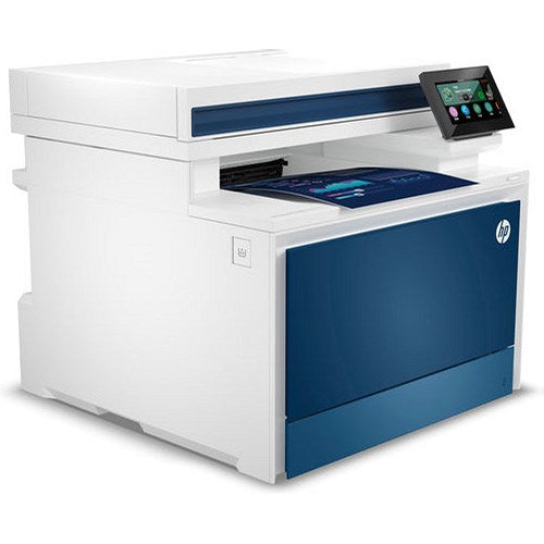 HP Color Laserjet Pro MFP 4302DW A4 Wireless Multifunctional Colour Laser Printer, White and Blue