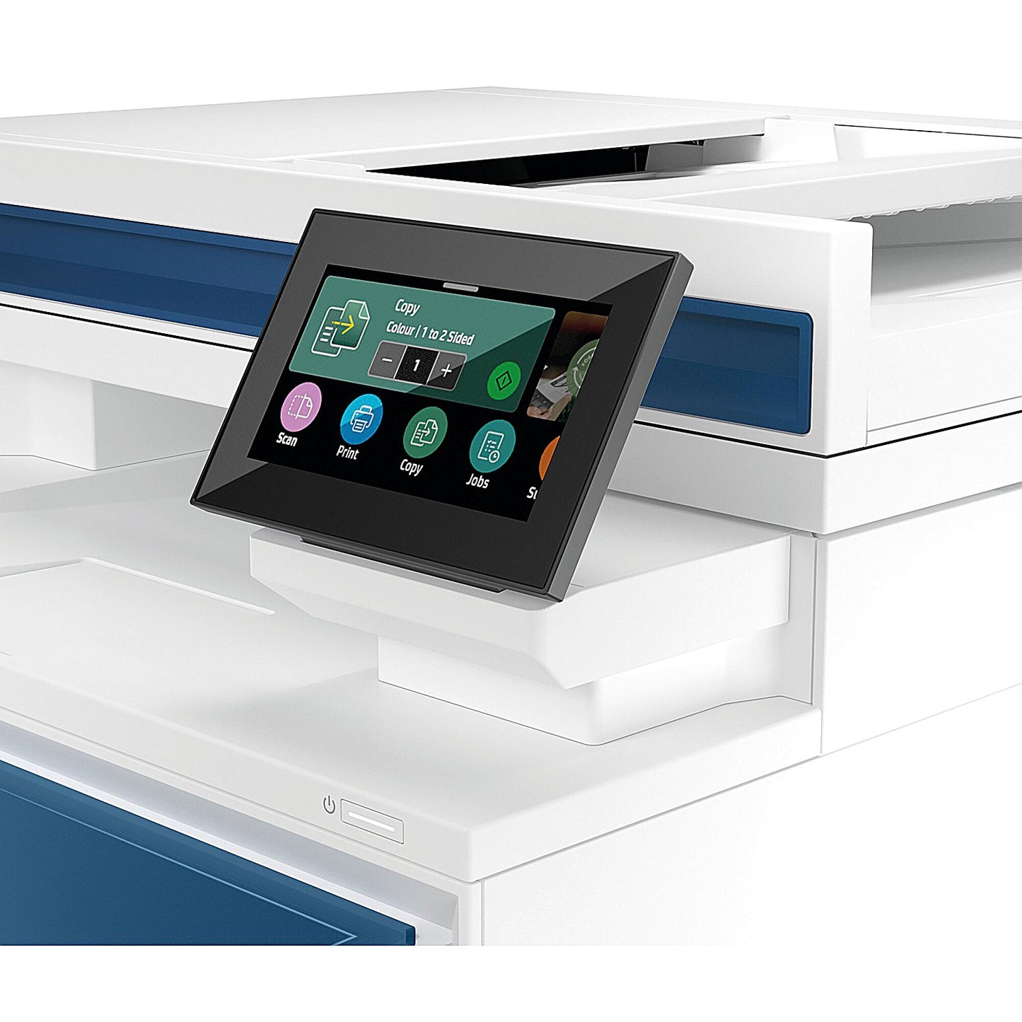 HP Color Laserjet Pro MFP 4302DW A4 Wireless Multifunctional Colour Laser Printer, White and Blue