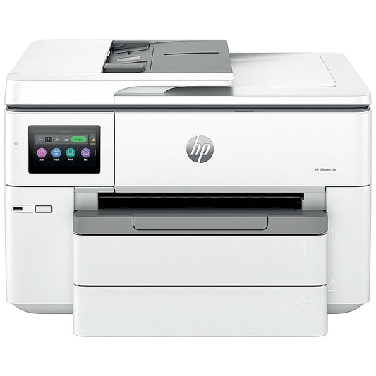 HP OfficeJet Pro 9730e A3 Wide Format 3-in-1 Wireless Colour Inkjet Printer, White