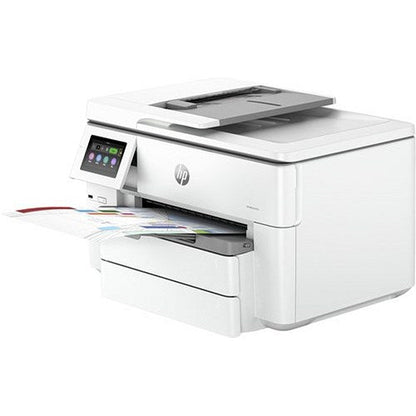 HP OfficeJet Pro 9730e A3 Wide Format 3-in-1 Wireless Colour Inkjet Printer, White