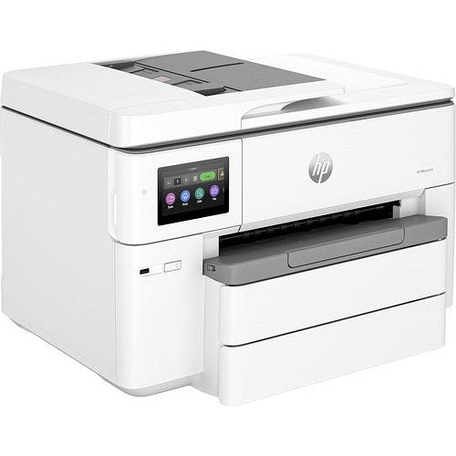 HP OfficeJet Pro 9730e A3 Wide Format 3-in-1 Wireless Colour Inkjet Printer, White