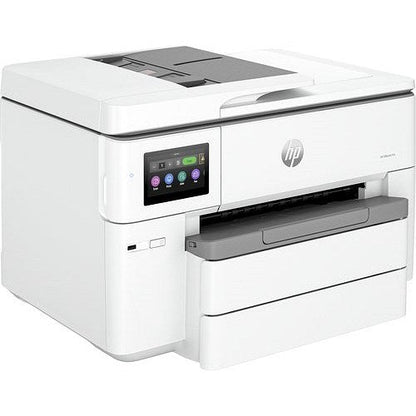HP OfficeJet Pro 9730e A3 Wide Format 3-in-1 Wireless Colour Inkjet Printer, White