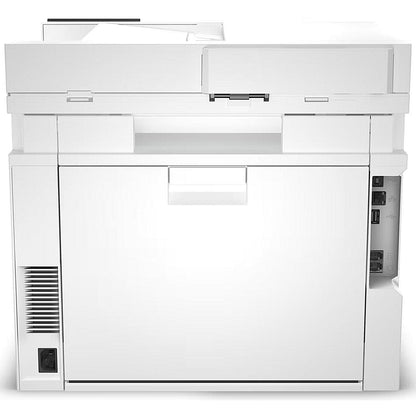 HP Color LaserJet Pro 4302fdw A4 4-in-1 Wireless Colour Laser Printer, White and Blue