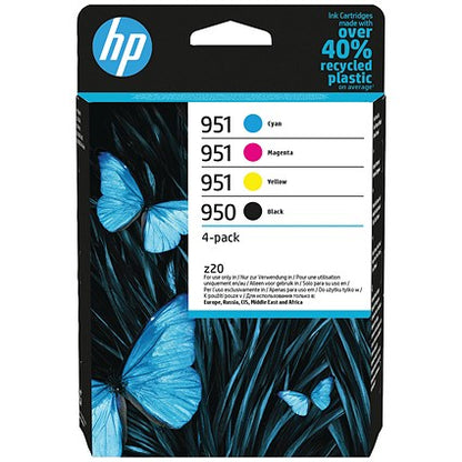 HP 950/951 Original Ink Cartridge 8/8.5/24-ml CMYK 4-pack 6ZC65AE