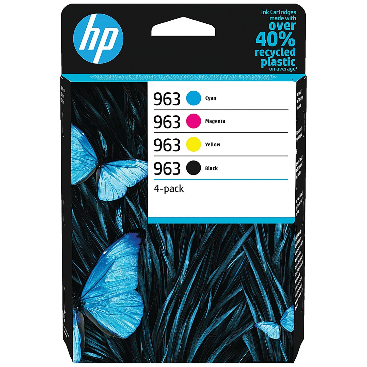 HP 963 Original Ink Cartridge CMYK 4-pack 6ZC70AE