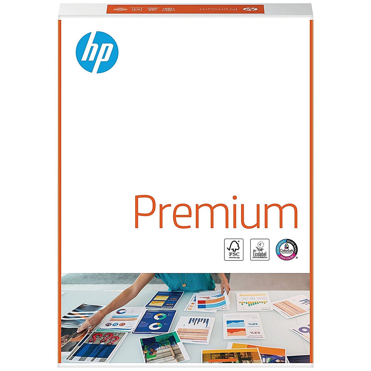 HP A4 Premium Paper, White, 100gsm, Box (4 x 500 Sheets)