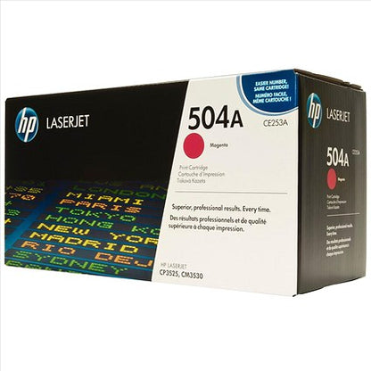 HP 504A Magenta Laser Toner Cartridge