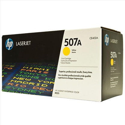 HP 507A Yellow Laser Toner Cartridge