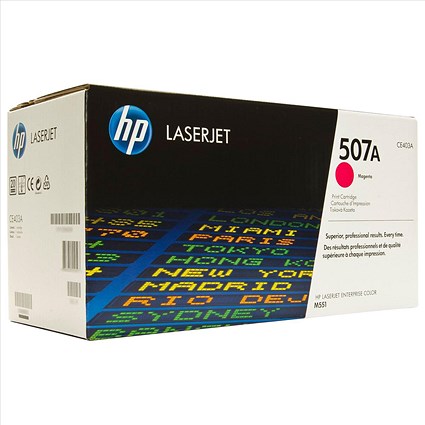 HP 507A Magenta Laser Toner Cartridge