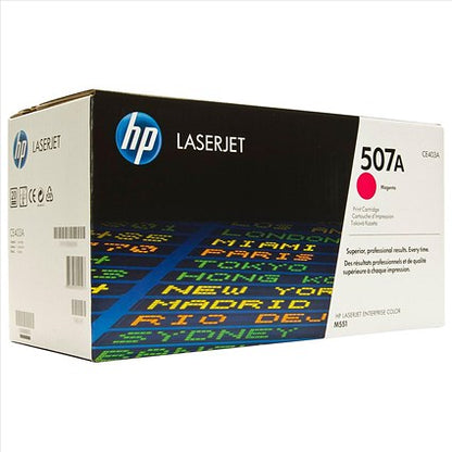 HP 507A Magenta Laser Toner Cartridge