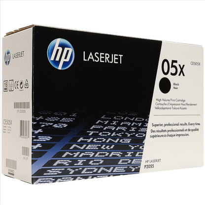 HP 05X Black Laser Toner Cartridge CE505X