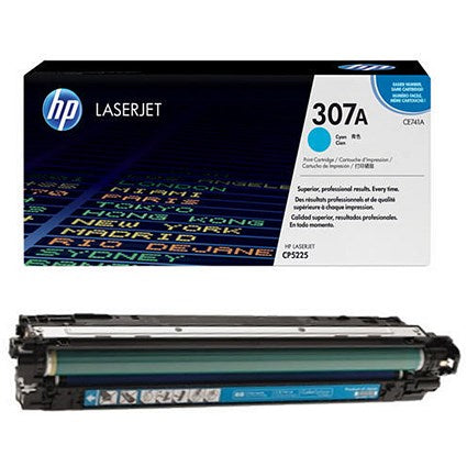 HP 307A Cyan Laser Toner Cartridge