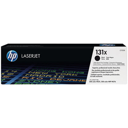 HP 131X Black High Yield Laser Toner Cartridge
