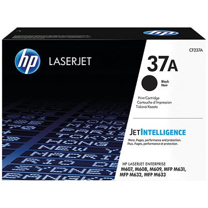 HP 37A Black Laser Toner Cartridge CF237A