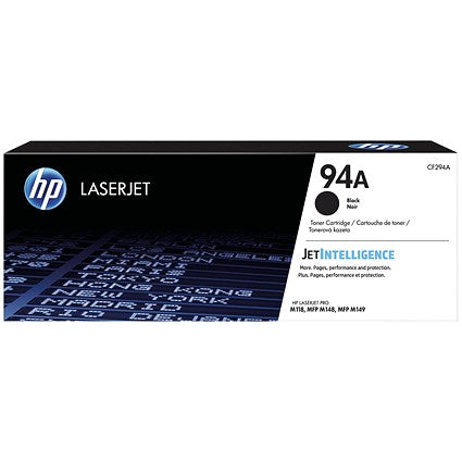 HP 94A Black Toner Cartridge CF294A