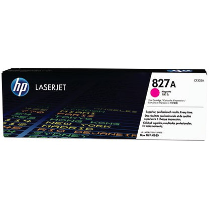 HP 827A Magenta LaserJet Toner Cartridge
