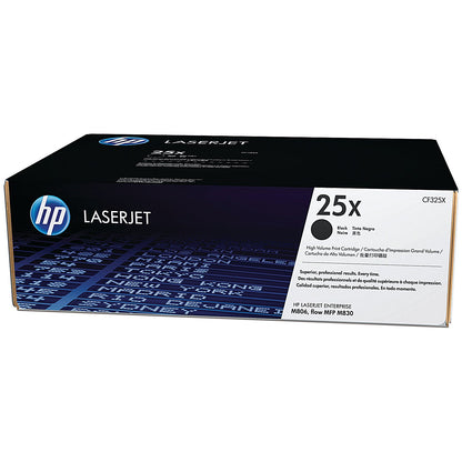 HP 25X Black High Yield Laser Toner Cartridge CF325X
