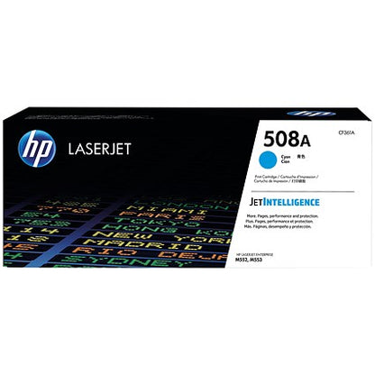 HP 508A Cyan LaserJet Toner Cartridge