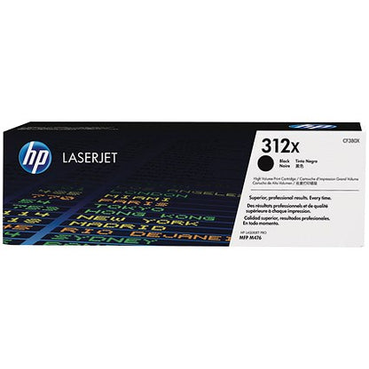 HP 312X Black High Yield Laser Toner Cartridge