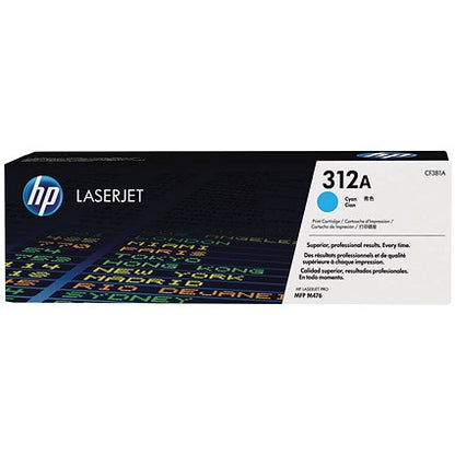 HP 312A Cyan Laser Toner Cartridge