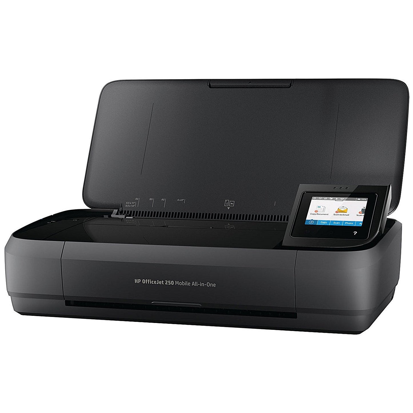 HP Officejet 250 A4 Wireless Multifunctional Mobile Colour Printer, Black