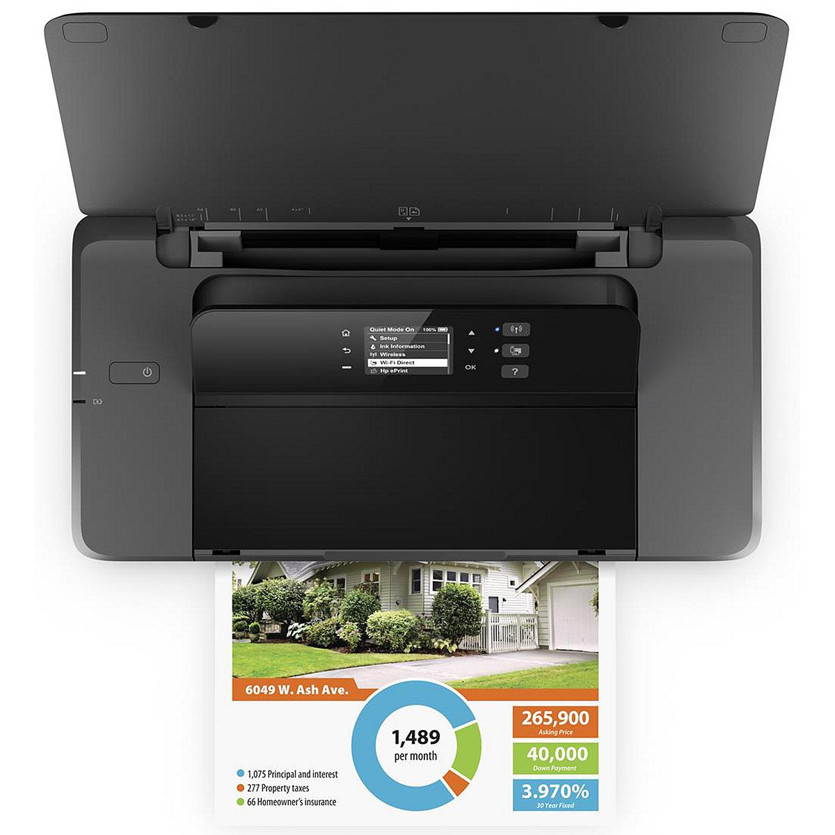 HP OfficeJet 200 Mobile A4 Inkjet Printer Ref CZ993A