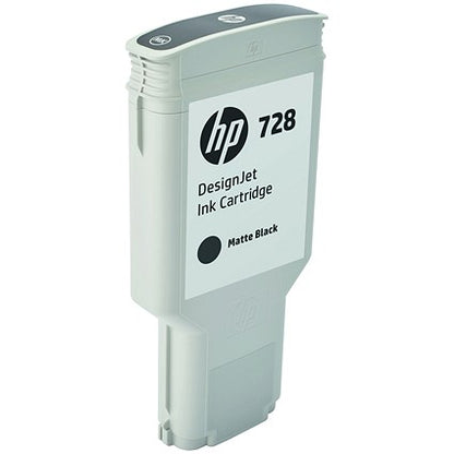 HP 728 Matte Black Ink Cartridge F9J68A