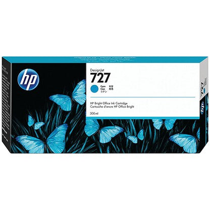 HP 727 Cyan Ink Cartridge F9J76A