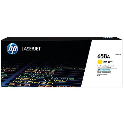 HP 658A Original LaserJet Toner Cartridge Yellow W2002A
