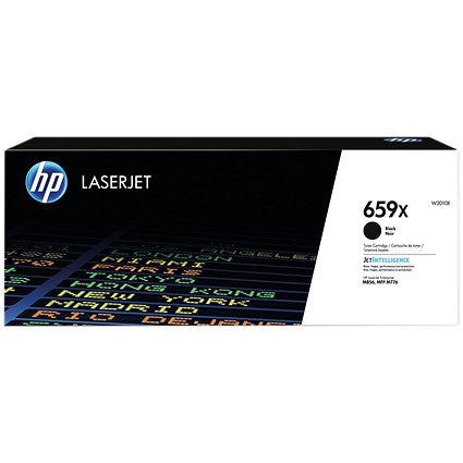HP 659X Original LaserJet Toner Cartridge High Yield Black W2010X
