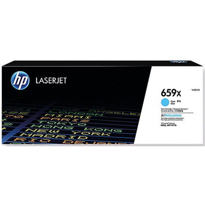 HP 659X Original LaserJet Toner Cartridge High Yield Cyan W2011X