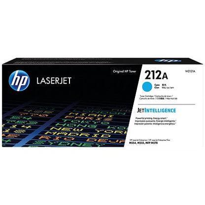 HP 212A Original LaserJet Toner Cartridge Cyan W2121A