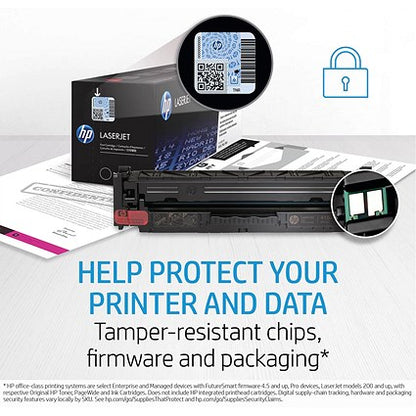 HP 212A Original LaserJet Toner Cartridge Cyan W2121A