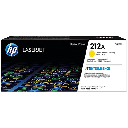 HP 212A Original LaserJet Toner Cartridge Yellow W2122A