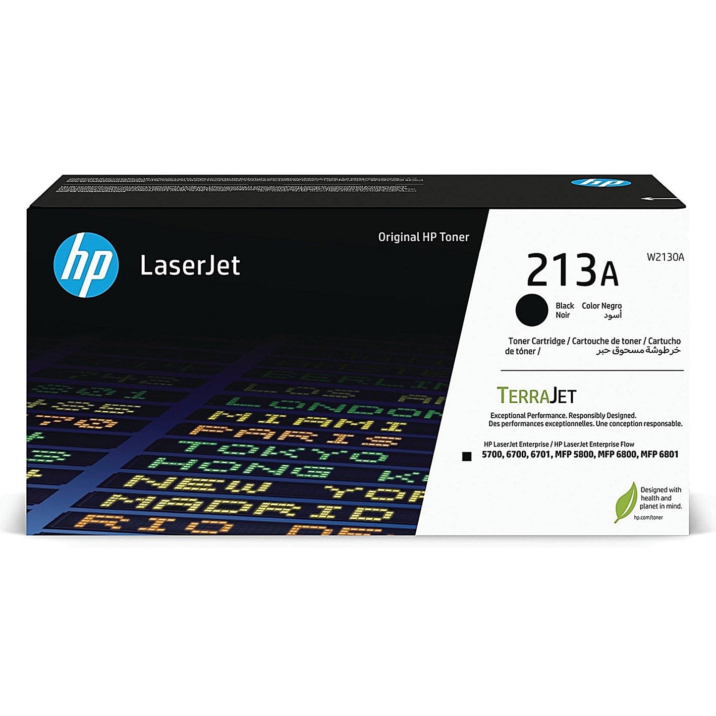 HP 213A Original LaserJet Toner Cartridge Black W2130A Easy2Order : HPW2130A
