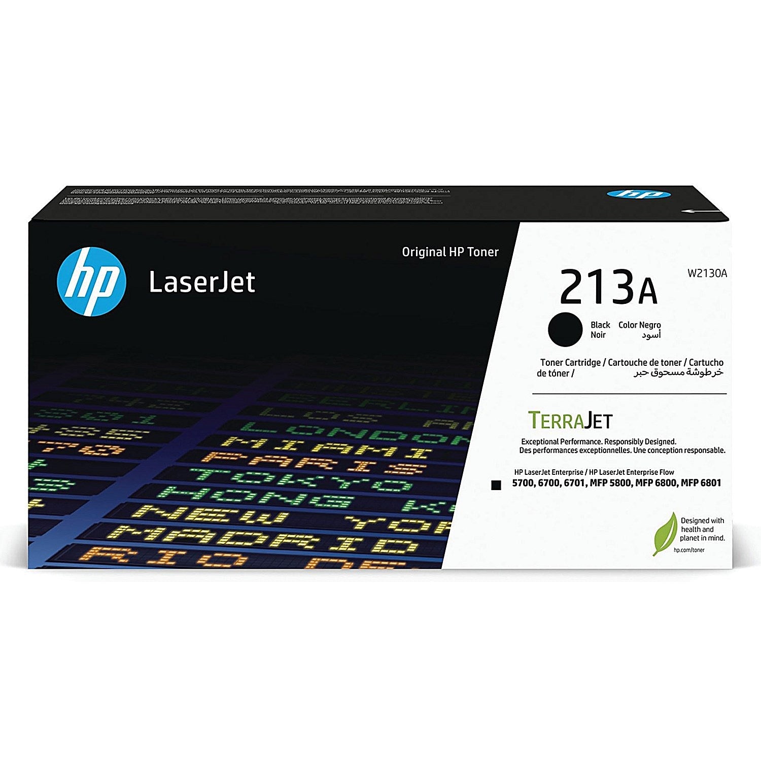 HP 213A Original LaserJet Toner Cartridge Black W2130A Easy2Order : HPW2130A