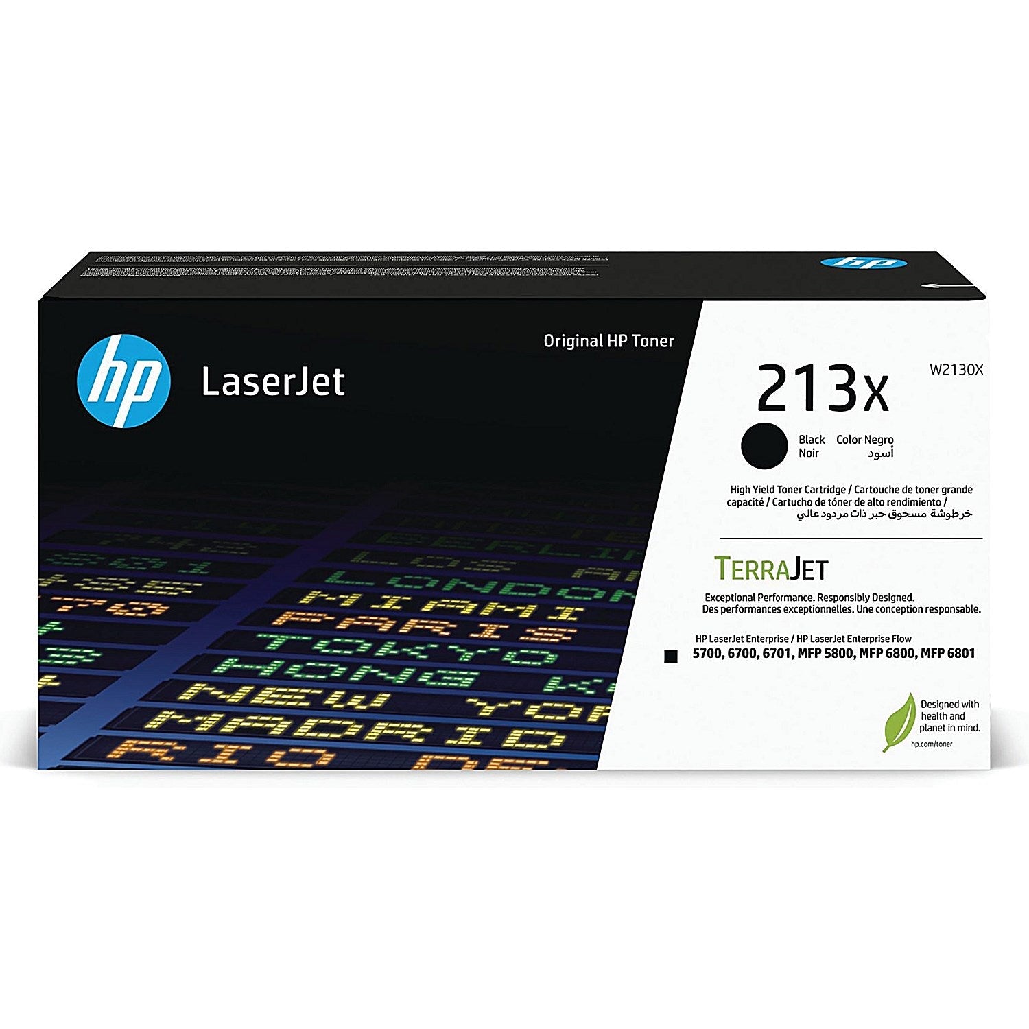 HP 213X Original LaserJet Toner Cartridge High Yield Black W2130X Easy2Order : HPW2130X