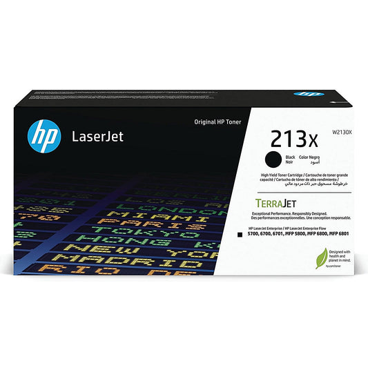 HP 213X Original LaserJet Toner Cartridge High Yield Black W2130X Easy2Order : HPW2130X