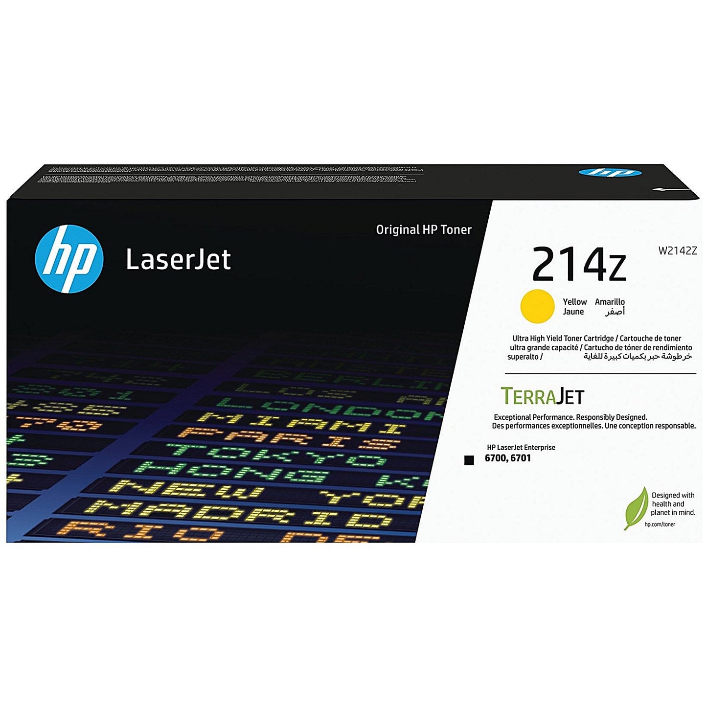 HP 214Z Original LaserJet Toner Cartridge Ultra High Yield Yellow W2142Z