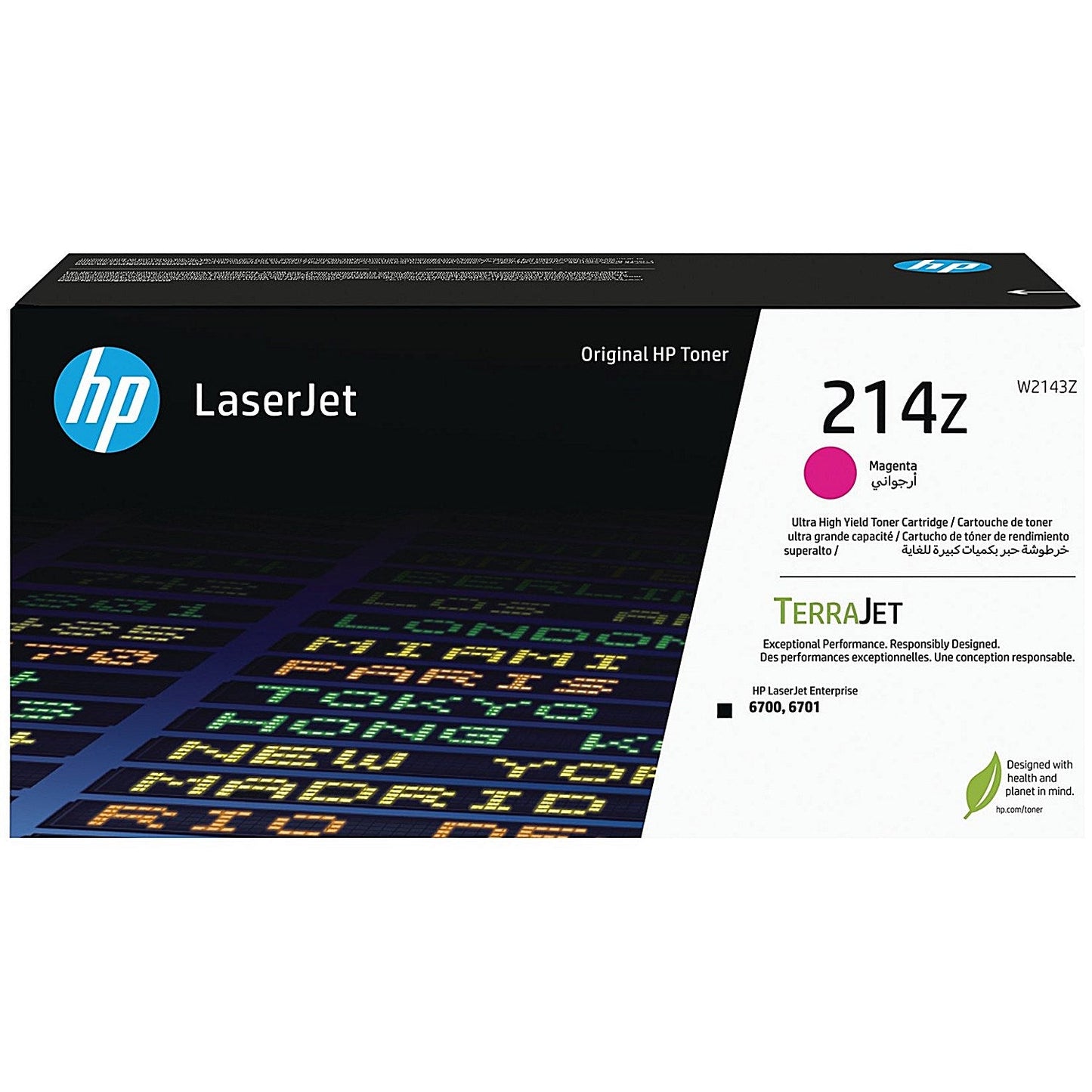HP 214Z Original LaserJet Toner Cartridge Ultra High Yield Magenta W2143Z