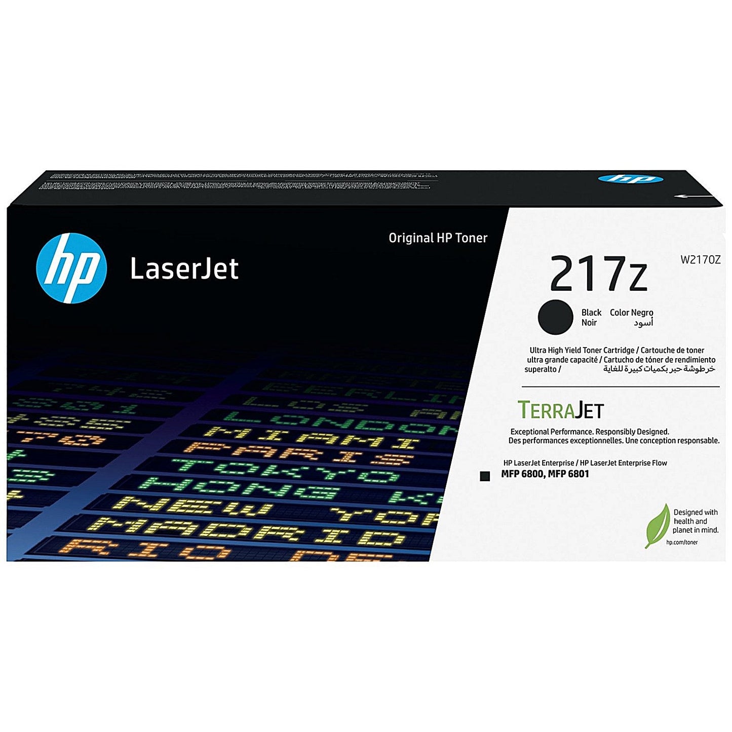 HP 217Z Original LaserJet Toner Cartridge Ultra High Yield Black W2170Z