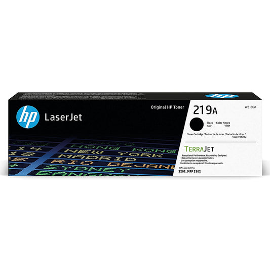 HP 219A Original LaserJet Toner Cartridge Black W2190A