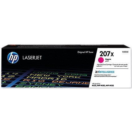 HP 207X Original LaserJet Toner Cartridge High Yield Magenta W2213X