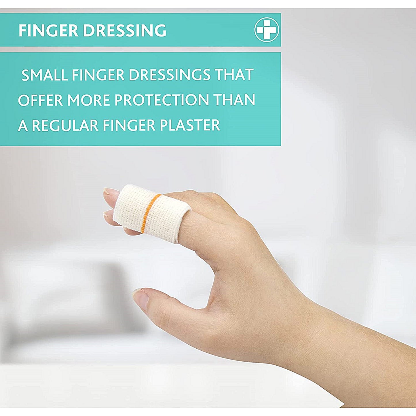 Reliance Medical Finger Dressing Adhesive Fixing 35mm (10 Pack)