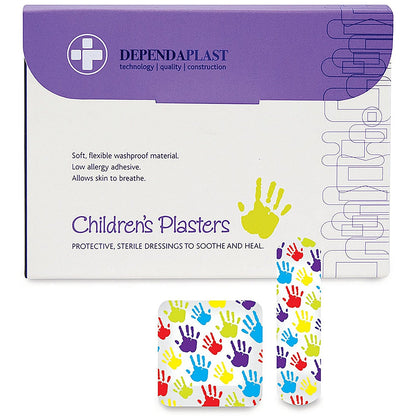 Reliance Medical Dependaplast Washproof Plasters Assorted Children (Pack of 1000)