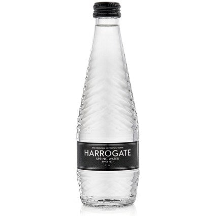 Harrogate Still Water, Glass Bottles, 330ml, Pack of 24