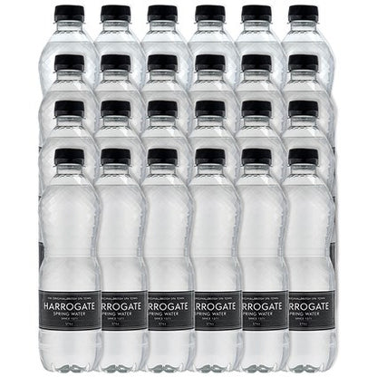 Harrogate Still Water, Plastic Bottles, 500ml, Pack of 24