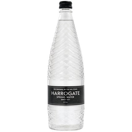 Harrogate Still Water, Glass Bottles, 750ml, Pack of 12