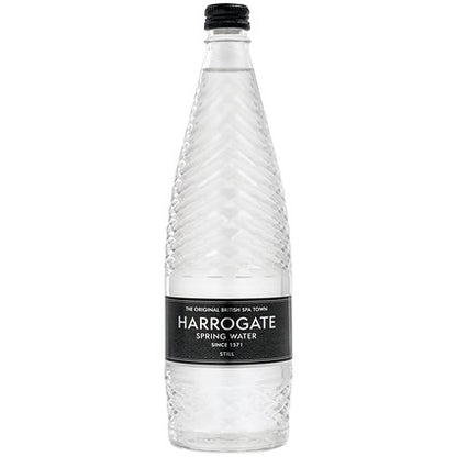 Harrogate Still Water, Glass Bottles, 750ml, Pack of 12