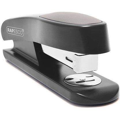 Rapesco R7 Stingray Half Strip Stapler, Capacity 20 Sheets, Black